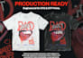 design print ready streetwear for dtf dtg halftone